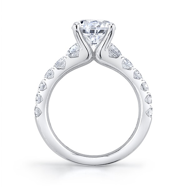 Classic  Round Diamond Engagement Ring